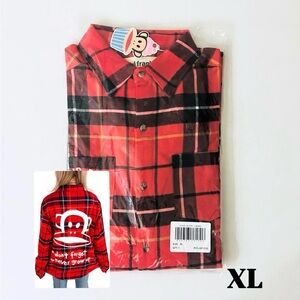 Cakeworthy Paul Frank Quote Flannel Unisex Size XL